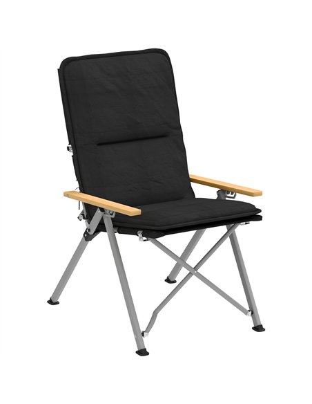 Outsunny Portable Camping Chair for Adults, High Back Folding Chair with Padded Seat and Carry Bag, Outdoor Recliner for Hiking, - pic 155904 | FastDaddyshop