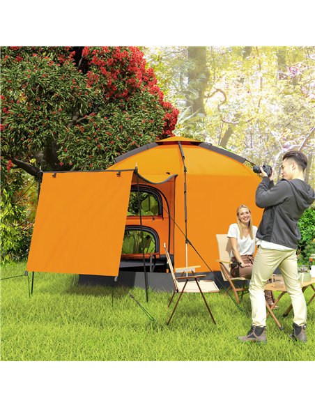 Outsunny Automatic Pop Up Camping Tent, Instant Setup 2-4 Man Tent with Mesh Windows, Waterproof & UV30+, Portable with Carry Ba - pic 155986 | FastDaddyshop