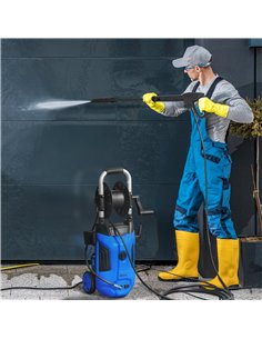 Outsunny 1800W High Pressure Washer, 150 Bar Pressure, 420 L/h Flow, Portable Power Washer Jet Wash Cleaner with Adjustable Nozz 2