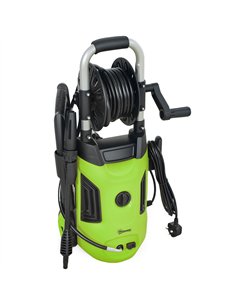 Outsunny 1800W High Pressure Washer, 150 Bar Pressure, 420 L/h Flow, Portable Power Washer Jet Wash Cleaner with Adjustable Nozz