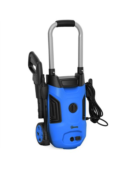 Outsunny 1800W High Pressure Washer, 150 Bar Pressure, 420 L/h Flow, Portable Power Washer Jet Wash Cleaner with Adjustable Nozz - pic 157011 | FastDaddyshop