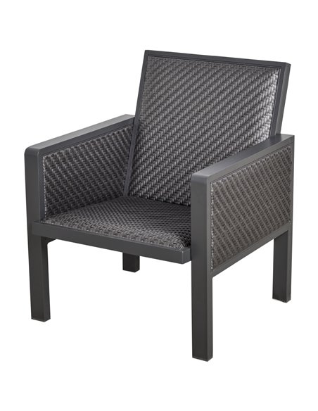 Outsunny 4-Seater Aluminum PE Rattan Wicker Sofa Set Outdoor Conservatory Furniture Lawn Patio Coffee Table, Deep Grey - pic 15730 | FastDaddyshop