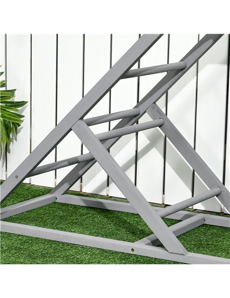 PawHut Walk In Chicken Run with Chicken Activity Shelf and Cover, 2.8 x 3.8 x 2m - pic 157550 | FastDaddyshop