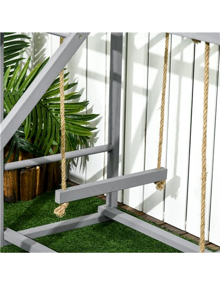 PawHut Walk In Chicken Run with Chicken Activity Shelf and Cover, 3 x 4 x 2m - pic 157559 | FastDaddyshop