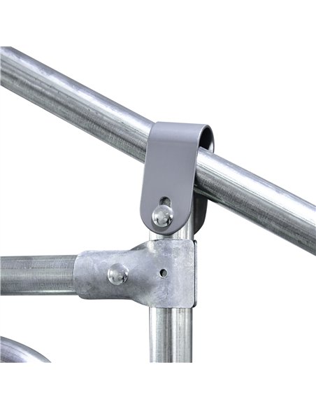 PawHut Galvanised Walk In Chicken Coop Hen House w/ Water-Resist Cover, 3 x 1.7 x 1.9m - pic 157621 | FastDaddyshop
