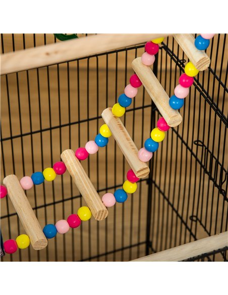 PawHut Bird Cage for Budgies, Finches, Canaries w/ Accessories, Toys, Tray - pic 157909 | FastDaddyshop