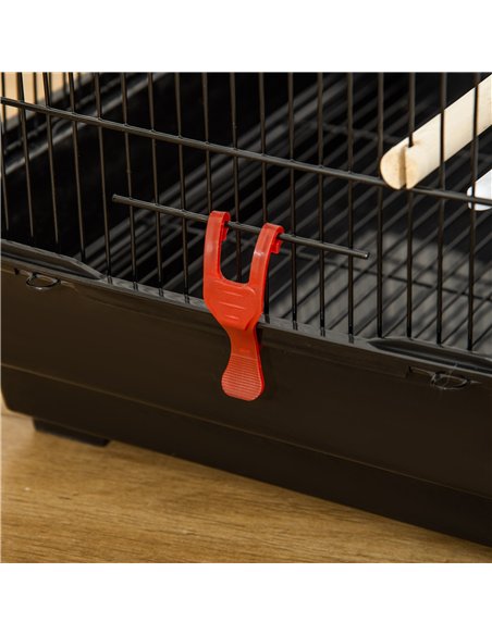 PawHut Bird Cage for Budgies, Finches, Canaries w/ Accessories, Toys, Tray - pic 157910 | FastDaddyshop