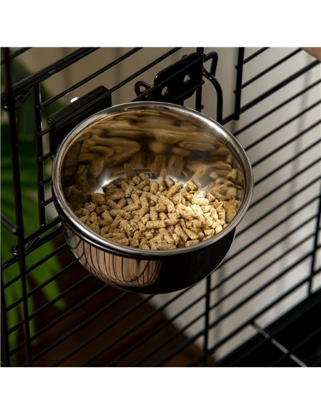 PawHut 1.53(m) Bird Cage, Pet Viary, Feeding Stand, with Wheels, Perch - pic 157972 | FastDaddyshop