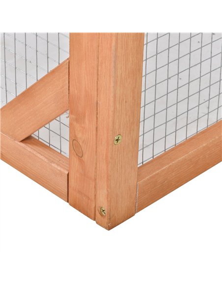 PawHut Guinea Pigs Hutches Off-ground Small Animal Guinea Pig House 125.5 x 100 x 49cm - pic 158395 | FastDaddyshop
