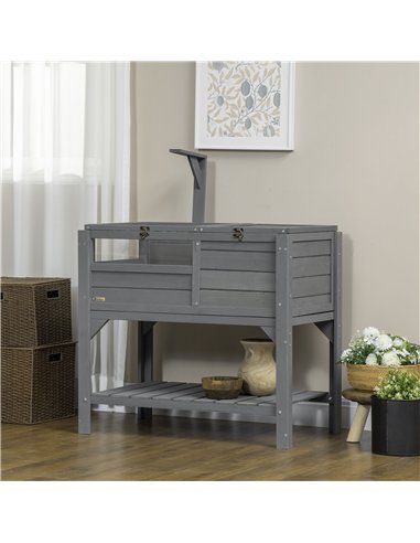 PawHut Wooden Tortoise House, with Shelter, Run, Shelf, Lamp Holder, Tray
