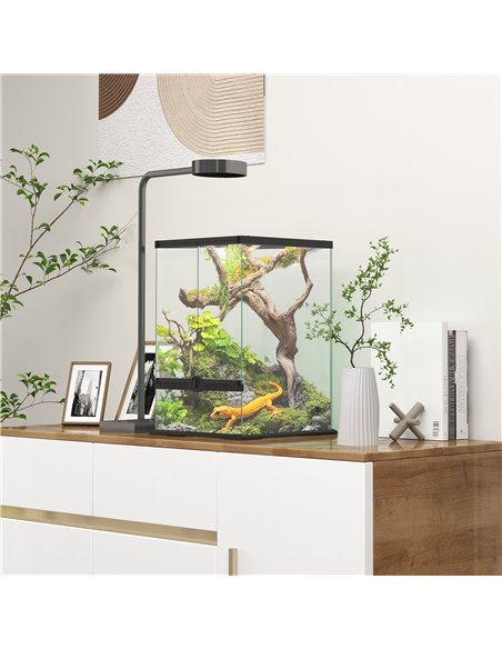 PawHut 40L Vivarium for Lizards, Frogs, Snakes, Turtles, Tortoises w/ Anti-Escape Design, Ventilation - pic 159073 | FastDaddyshop