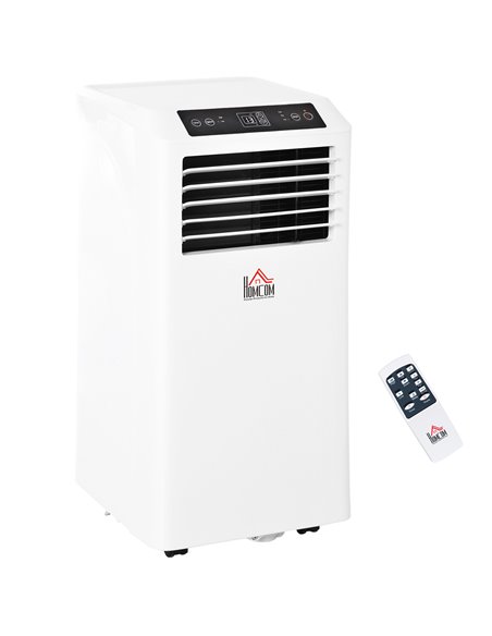 Homcom Mobile Air Conditioner with Remote Control, LED Display 1080W, White - pic 15945 | FastDaddyshop