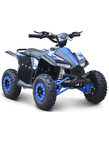 Storm Renegade Ranger 1000w 36v Kids Ride On Electric Quad Bike, ATV For 5-7 Years Old, Blue, pic3