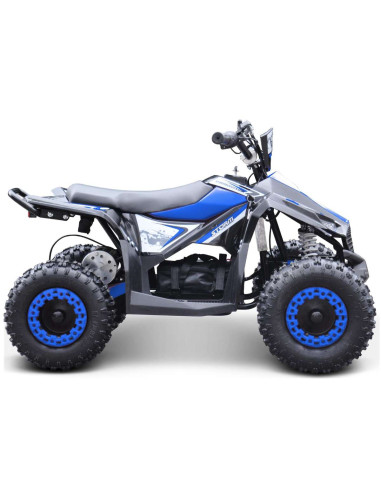 Storm Renegade Ranger 1000w 36v Kids Ride On Electric Quad Bike, ATV For 5-7 Years Old, Blue, pic7