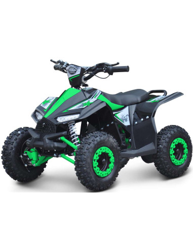Storm Renegade Ranger 1000w 36v Kids Ride On Electric Quad Bike, ATV For 5-7 Years Old, Green, pic2