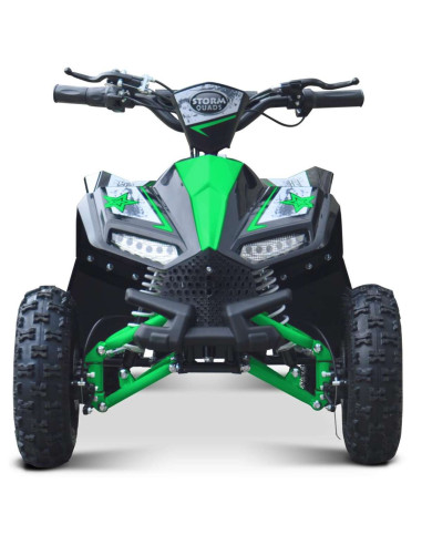 Storm Renegade Ranger 1000w 36v Kids Ride On Electric Quad Bike, ATV For 5-7 Years Old, Green, pic3