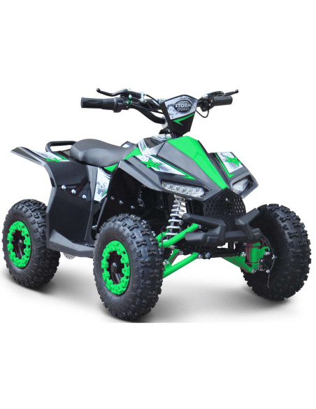 Storm Renegade Ranger 1000w 36v Kids Ride On Electric Quad Bike, ATV For 5-7 Years Old, Green, pic4 - pic 159655 | FastDaddyshop
