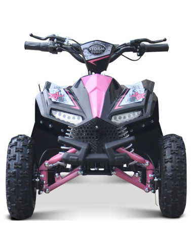 Storm Renegade Ranger 1000w 36v Kids Ride On Electric Quad Bike, ATV For 5-7 Years Old, Pink, pic3