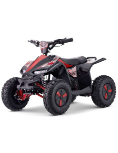 Storm Renegade Ranger 1100w 48v Kids Ride On Electric Quad Bike, ATV For 5-7 Years Old, Red, pic1