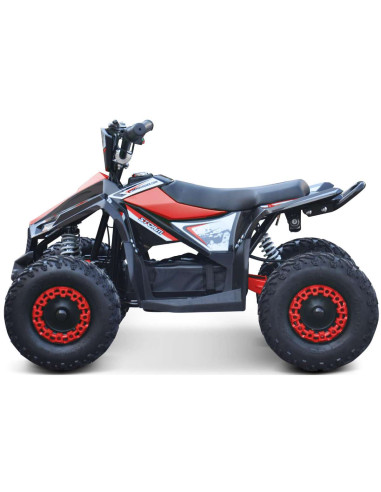 Storm Renegade Ranger 1100w 48v Kids Ride On Electric Quad Bike, ATV For 5-7 Years Old, Red, pic4