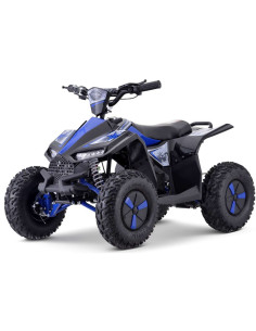 Storm Renegade Ranger 1100w 48v Kids Ride On Electric Quad Bike, ATV For 5-7 Years Old, Blue, pic1