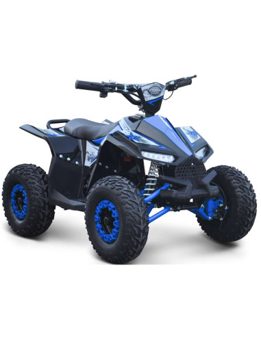 Storm Renegade Ranger 1100w 48v Kids Ride On Electric Quad Bike, ATV For 5-7 Years Old, Blue, pic3