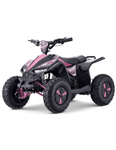 Storm Renegade Ranger 1100w 48v Kids Ride On Electric Quad Bike, ATV For 5-7 Years Old, Pink, pic1