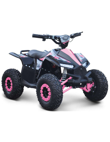 Storm Renegade Ranger 1100w 48v Kids Ride On Electric Quad Bike, ATV For 5-7 Years Old, Pink, pic3