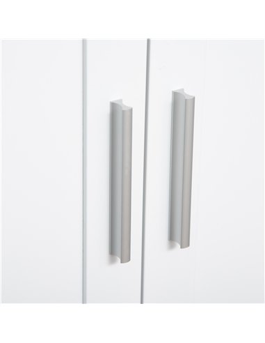kleankin Modern Bathroom Floor Cabinet - White