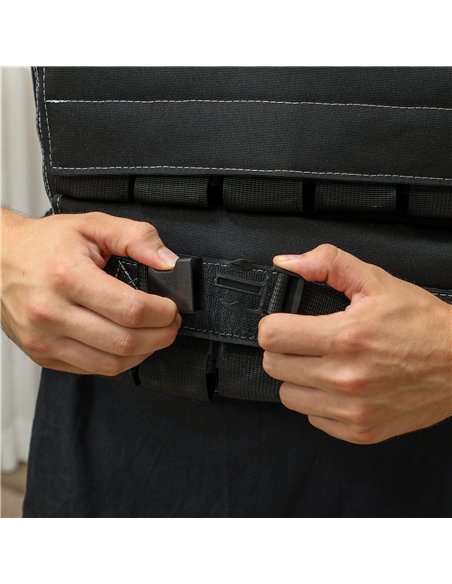 SPORTNOW 20KG Adjustable Weighted Vest, Running Weight Vest, with 30 Metal Weights, Reflective Strips, for Running, Exercise - pic 160040 | FastDaddyshop