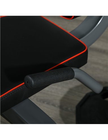 SPORTNOW Seated Leg Extension Machine, Adjustable Leg Raise Machine and Curl Machine with Plate Loaded for Hip, Thigh, Lower Bod