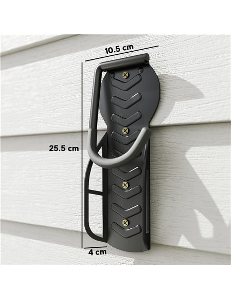 SPORTNOW 8 Pack Bike Rack, Wall Mounted Bicycle Hanger Hook, Foldable Garage Bike Wall Rack, Bicycle Storage Holder for Indoor O - pic 160196 | FastDaddyshop