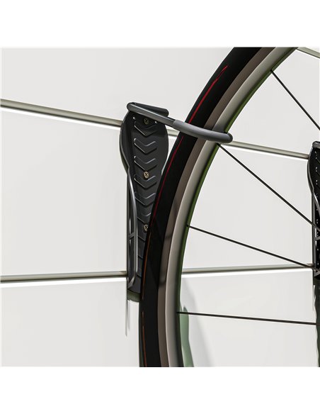 SPORTNOW 8 Pack Bike Rack, Wall Mounted Bicycle Hanger Hook, Foldable Garage Bike Wall Rack, Bicycle Storage Holder for Indoor O - pic 160202 | FastDaddyshop