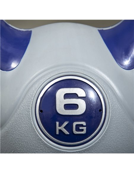 SPORTNOW Kettlebell, 6kg Kettle Bells with Handle for Home Gym Weight Lifting and Strength Training, Purple and Grey - pic 160228 | FastDaddyshop
