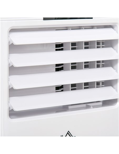Homcom 4-In-1 10000 BTU Mobile Air Conditioner with Timer, Remote, LED Display, 1120W, White - pic 16072 | FastDaddyshop