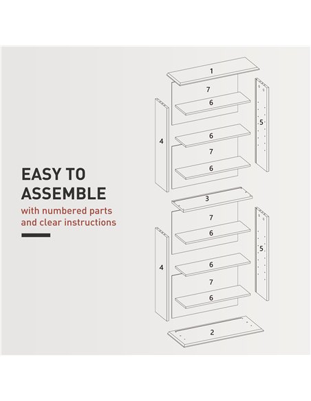 HOMCOM 360 CD Storage Unit - Black - pic 161028 | FastDaddyshop