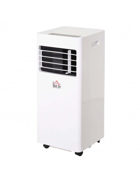 Homcom Mobile Air Conditioner with Remote Control 650W, White - pic 16107 | FastDaddyshop