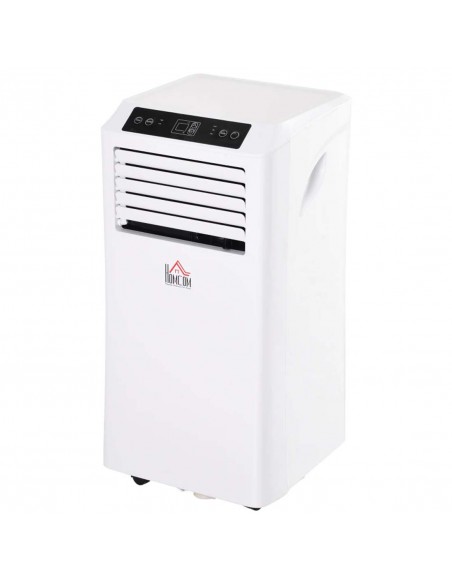 Homcom Mobile Air Conditioner with Remote Control, Timer, LED Display 1003W, White - pic 16108 | FastDaddyshop