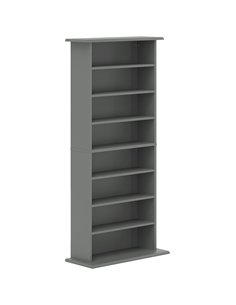 HOMCOM 360 CD Storage Unit - Grey