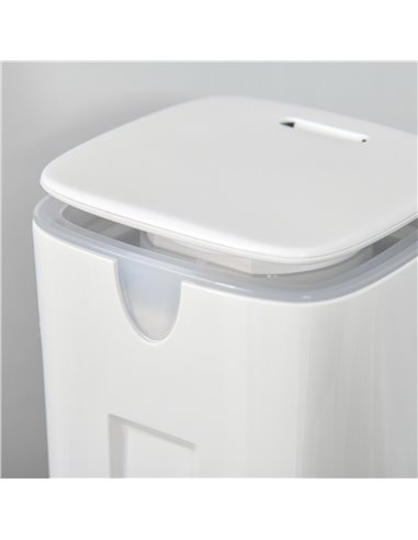 Homcom 2L Cool Air Humidifier Ultrasonic with 3 Adjustable Mist Mode, Auto Shut Off, White