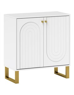 HOMCOM 2-Door Sideboard Storage Cabinet - White
