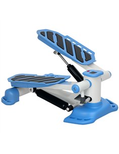 HOMCOM Portable Mini Stepper, Steppers for Exercise Workout with LCD Display Monitor, Anti-skid Foot Pedals for Home Gym Office,