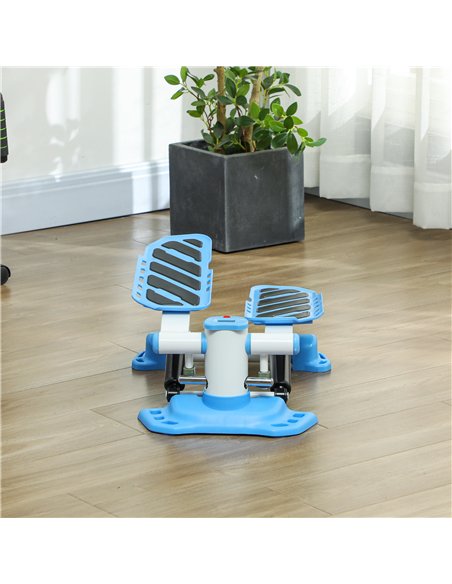 HOMCOM Portable Mini Stepper, Steppers for Exercise Workout with LCD Display Monitor, Anti-skid Foot Pedals for Home Gym Office, - pic 162882 | FastDaddyshop