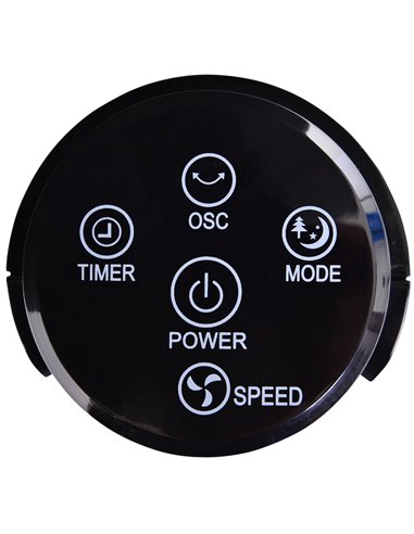 HOMCOM 36" Tower Fan Oscillating 3 Speeds w/ Remote Control Timer Moving Head Quiet Operation Home Office Bedroom Black - 92H cm