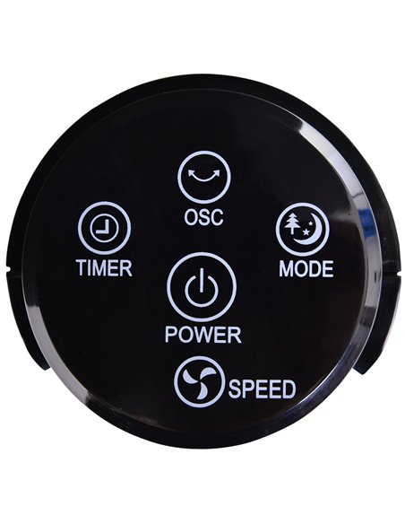 HOMCOM 36" Tower Fan Oscillating 3 Speeds w/ Remote Control Timer Moving Head Quiet Operation Home Office Bedroom Black - 92H cm - pic 16290 | FastDaddyshop