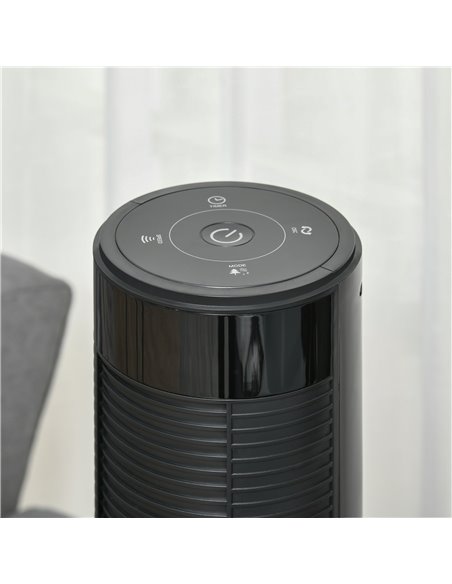 Homcom 46" Oscillating Tower Fan with Remote, Timer, 3 Speed, 4 Modes, Quiet Cooling Fans, Black - pic 16339 | FastDaddyshop