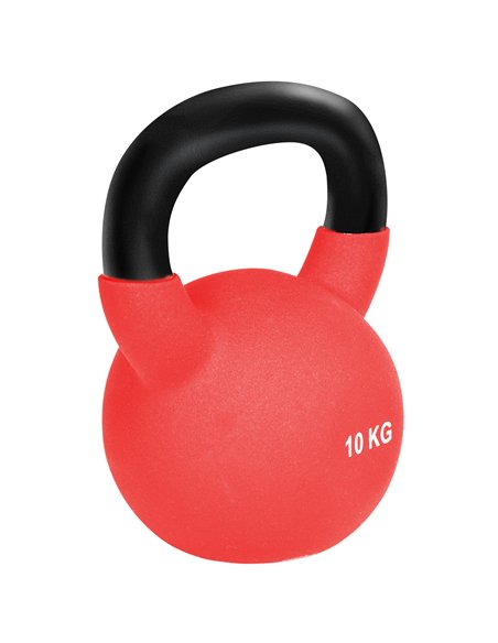 HOMCOM Soft Kettlebell, 10kg Kettle Bell with Non-Slip Handle for Home Gym Weight Lifting and Strength Training, Red - pic 163397 | FastDaddyshop