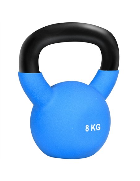 HOMCOM Soft Kettlebell, 8kg Kettle Bell with Non-Slip Handle for Home Gym Weight Lifting and Strength Training, Blue - pic 163406 | FastDaddyshop
