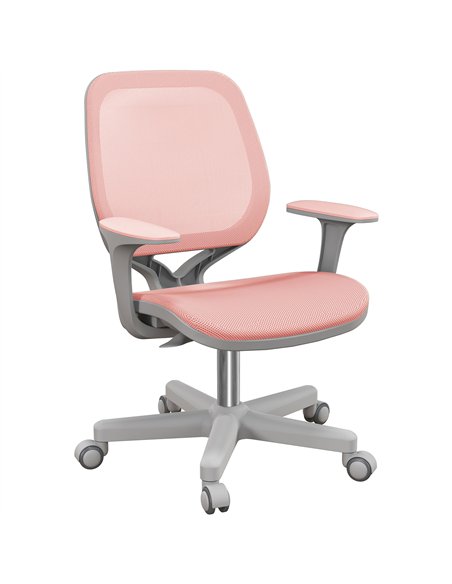 Vinsetto Office Chair, Breathable Mesh Swivel Desk Chair with Adjustable Height and  360° Swivel Security Wheels for Home Office - pic 163415 | FastDaddyshop