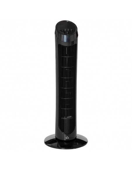 Homcom 30" Ultra Slim Indoor Oscillating Tower Fan with 3 Speed Mode, Noise Reduction, Black - pic 16342 | FastDaddyshop